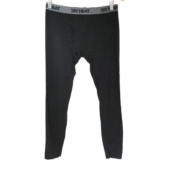 32 DEGREES-MENS BLACK ATHLETIC ANKLE LENGHT COMPRESSION PANTS SIZE MEDIUM - Picture 2 of 6